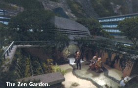 The Zen garden.